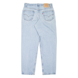 LEVI'S Mens Jeans Blue Relaxed Straight 90s Stone Wash W33 L32