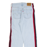 LEVI'S Ribcage Ankle Womens Jeans Blue Regular Straight W28 L27