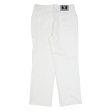 VERSACE JEANS COUTURE Womens Jeans White Regular Straight W30 L28