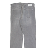 CALVIN KLEIN JEANS Mens Jeans Grey Regular Skinny Stone Wash W33 L30