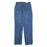 LEE Womens Jeans Blue Regular Tapered Stone Wash W26 L28