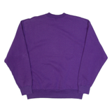 GUESS Mens Sweatshirt Purple 90s USA L