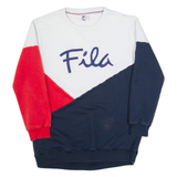 FILA Womens Sweatshirt Blue M
