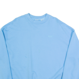 LEVI'S Oversized Cropped Womens Sweatshirt Blue S