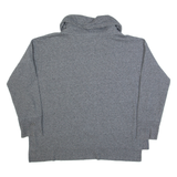 CALVIN KLEIN Womens Sweatshirt Grey Roll Neck XL