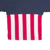 CHAMPION USA Olympics Mens Polo Shirt Blue 90s L