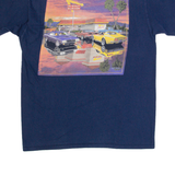 IN-N-OUT BURGER California Mens T-Shirt Blue USA L