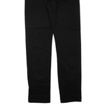 HIS STRETCH Mens Trousers Black Regular Tapered W28 L32