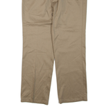 DOCKERS Mens Trousers Brown Regular Tapered W34 L29