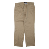 DOCKERS Mens Trousers Brown Regular Tapered W34 L29