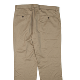 DOCKERS Mens Trousers Brown Regular Tapered W34 L29