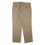 DOCKERS Mens Trousers Brown Regular Tapered W34 L29