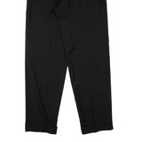 Mens Trousers Grey Regular Tapered Wool W34 L33