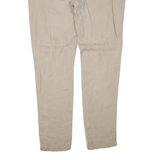 AVVA Womens Trousers Beige Regular Skinny W40 L35