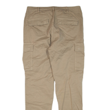 JACK & JONES Mens Trousers Beige Loose Skinny W32 L33