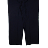 HAGMAN Mens Trousers Blue Regular Tapered W42 L31