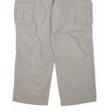 NEW ROADS Cargo Mens Trousers Grey Regular Straight W34 L28