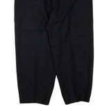 Womens Trousers Grey Regular Tapered Wool W36 L27