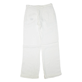 ARMANI JEANS Womens Trousers White Regular Straight W30 L34