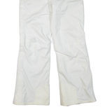 THE NORTH FACE Womens Trousers White Regular Straight W30 L30