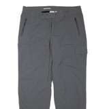 COLUMBIA Outdoor Womens Trousers Grey Regular Straight W36 L32