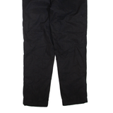 JACK WOLFSKIN Womens Trousers Black Regular Straight W28 L31