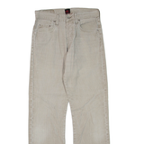 BIGSTAR Mens Corduroy Trousers Grey Regular Straight W31 L32