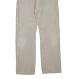 BIGSTAR Mens Corduroy Trousers Grey Regular Straight W31 L32