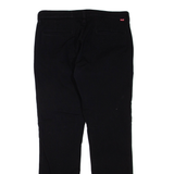 CORDURA Mens Trousers Black Regular Tapered W32 L30