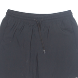 REEBOK Mens Sports Shorts Black Relaxed M W32