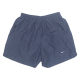 NIKE Mens Sports Shorts Blue Relaxed S W12