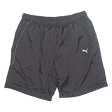 PUMA Mesh Lined Mens Swimming Shorts Black Relaxed 2XL W36