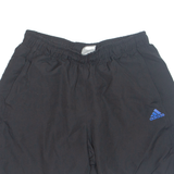 ADIDAS Mesh Lined Mens Swimming Shorts Black Relaxed L W30