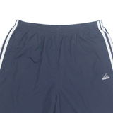 ADIDAS Mens Sports Shorts Blue Relaxed L W31