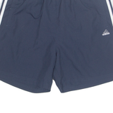 ADIDAS Mens Sports Shorts Blue Relaxed L W31