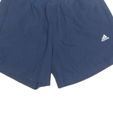 ADIDAS Mesh Lined Mens Swimming Shorts Blue Relaxed M W28