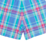 NAUTICA Mens Chino Shorts Blue Classic 90s Check M W34