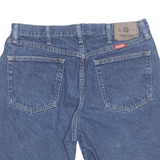 WRANGLER Cut Off Mens Denim Shorts Blue M W34