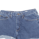 WRANGLER Cut Off Womens Denim Shorts Blue S W30