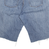 RALPH LAUREN Cut Off Womens Denim Shorts Blue L W36