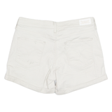 LEVI'S Turn Up Womens Denim Shorts Beige M W30