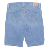 LEVI'S Stretch Womens Denim Shorts Blue M W34