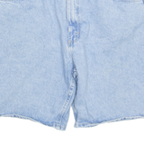 WRANGLER Mens Denim Shorts Blue L W35