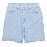 WRANGLER Mens Denim Shorts Blue L W35