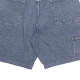 WRANGLER Carpenter Mens Denim Shorts Blue L W35