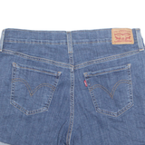 LEVI'S Turn Up Womens Denim Shorts Blue M W30