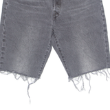 LEVI'S Cut Off 501 Premium E Mens Denim Shorts Black M W30