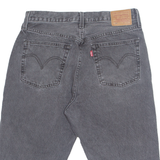 LEVI'S Cut Off 501 Premium E Mens Denim Shorts Black M W30