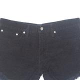 LEVI'S Cut Off 511 Womens Casual Shorts Black M W32