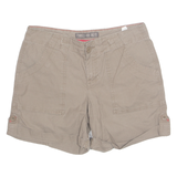 DICKIES Turn Up Womens Utility Shorts Brown M W32